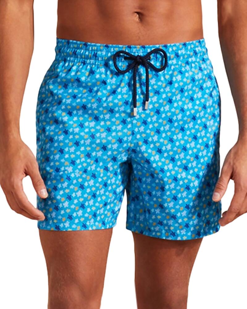 Vilebrequin Mahina Micro Ronde Des Tortues Print 7 Swim Trunks Cover