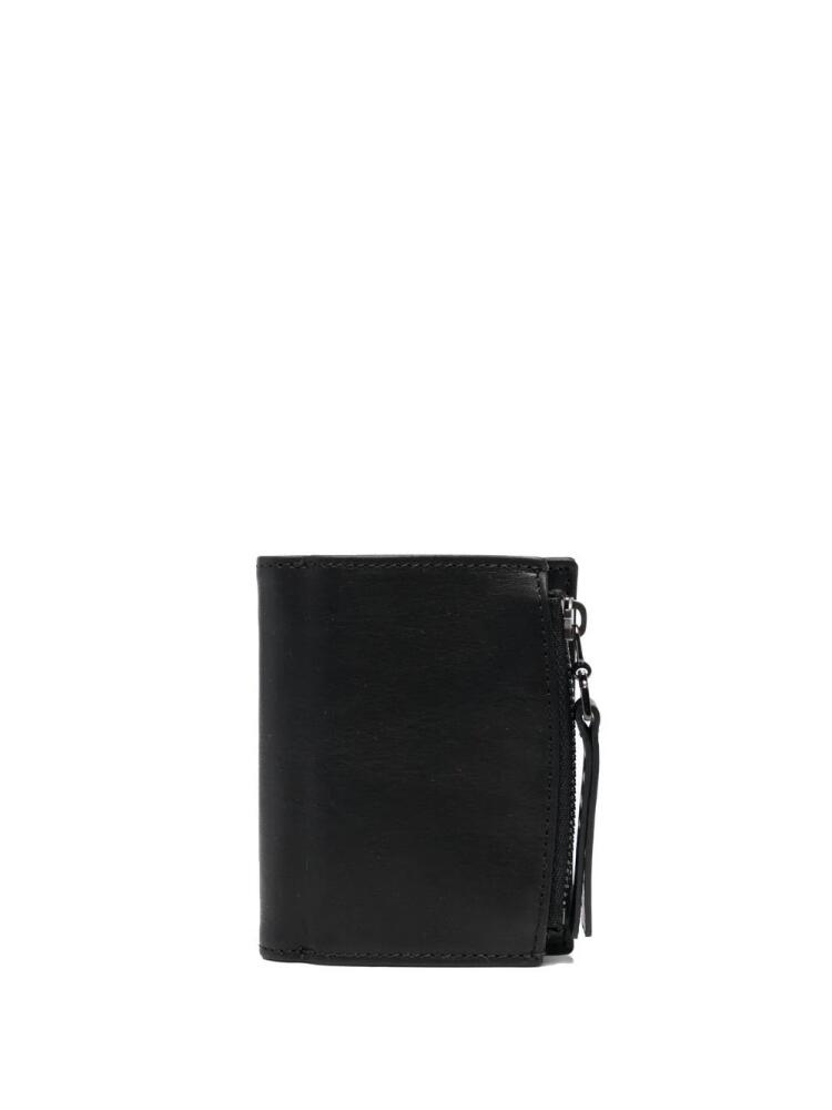 Maison Margiela zipped bi-fold wallet - Black Cover