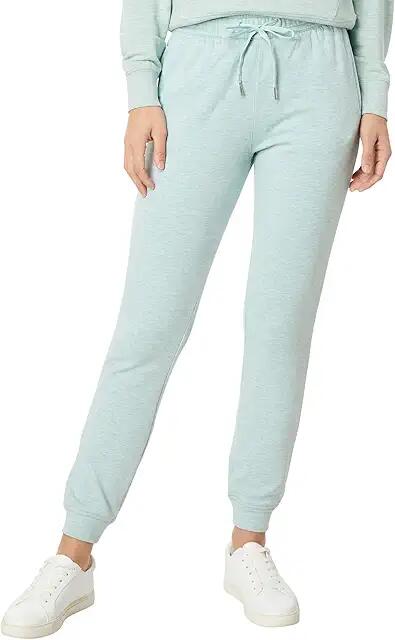 TravisMathew Cloud Tie Joggers (Heather Ether) Women's Jumpsuit & Rompers One Piece Cover