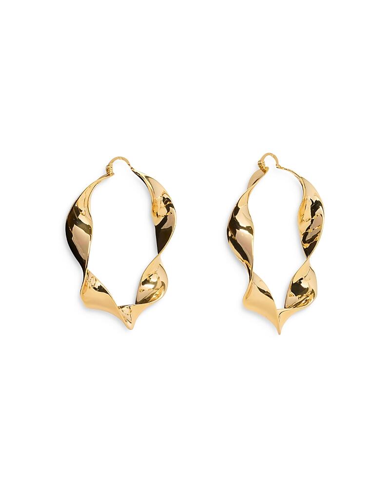 Cult Gaia Yael Twisted Hoop Earrings Cover