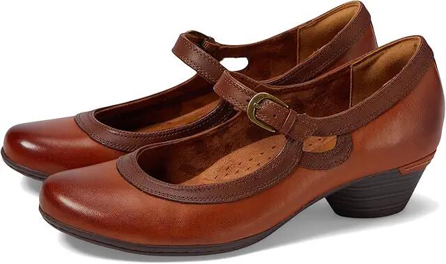 Cobb Hill Laurel Mary Jane (Tan Leather) Women's Shoes Cover