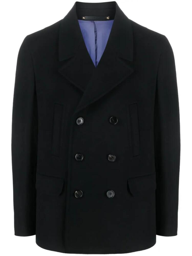 Paul Smith notched-lapel double-breasted blazer - Black Cover