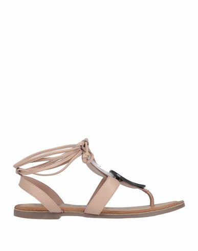 Gioseppo Woman Thong sandal Light pink Soft Leather Cover