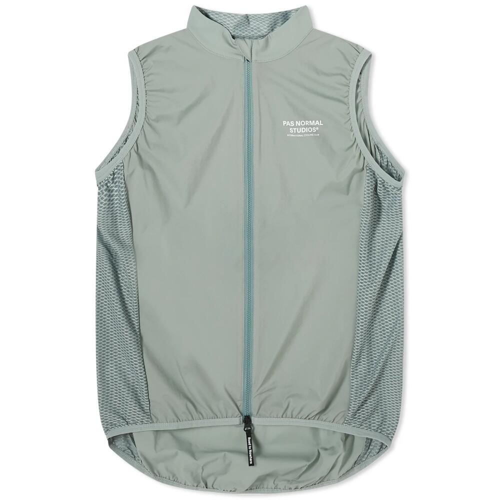 Pas Normal Studios Men's Mechanism Stow Away Gilet in Dusty Mint Cover