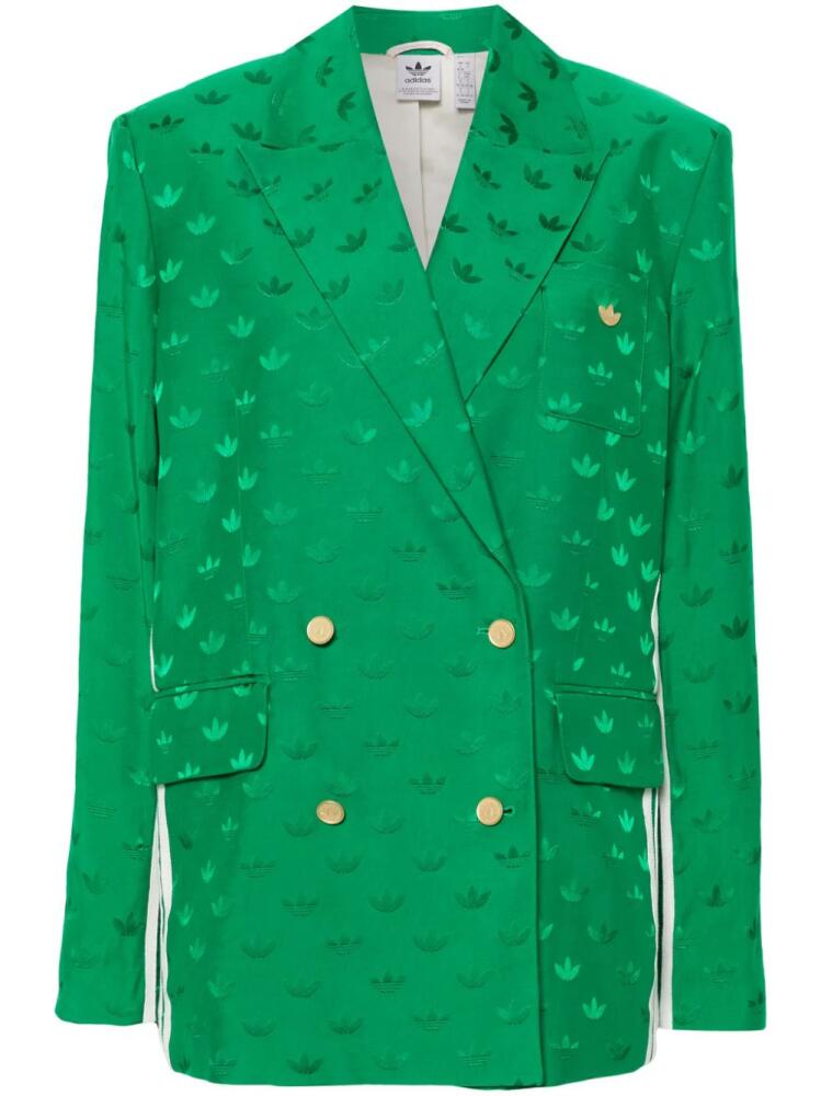 adidas Premium jacquard blazer - Green Cover