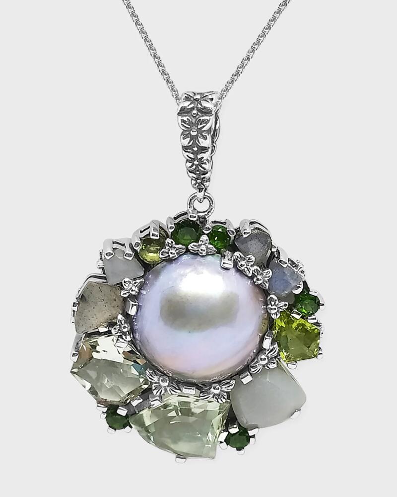 Stephen Dweck Multi-Stone Mabe Pearl Necklace Cover