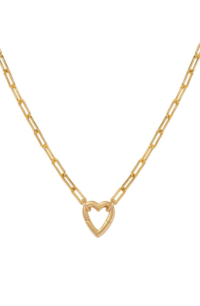 MADE BY MARY Jude Heart Pendant Necklace in Gold Cover