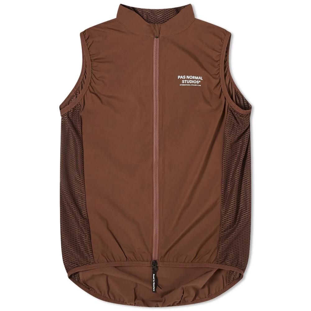 Pas Normal Studios Men's Mechanism Stow Away Gilet in Bronze Cover