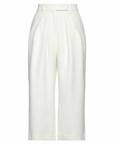 Rochas Woman Pants Ivory Wool, Acrylic, Polyester Cover