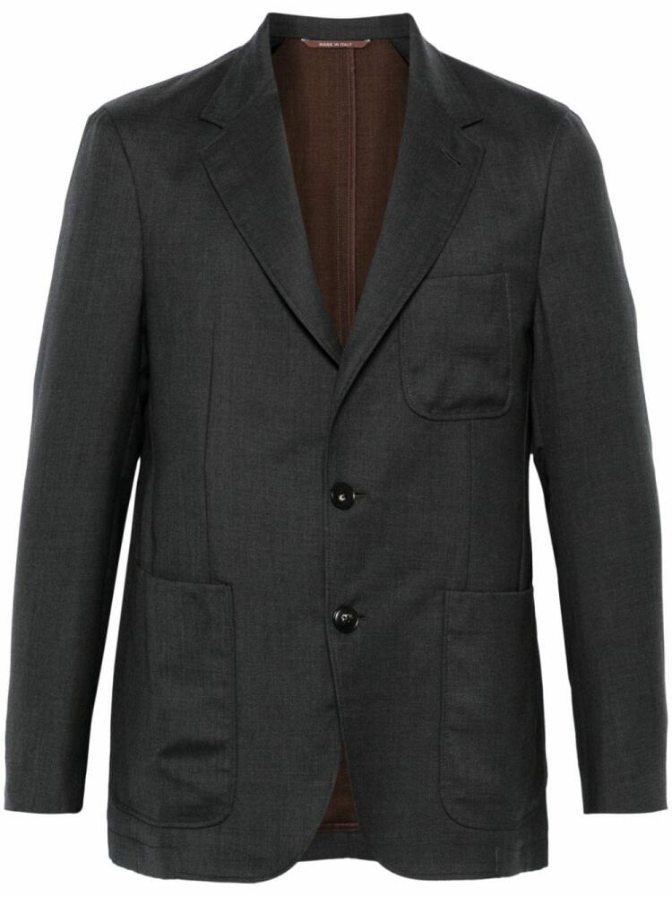 Canali single-breasted blazer - Grey Cover