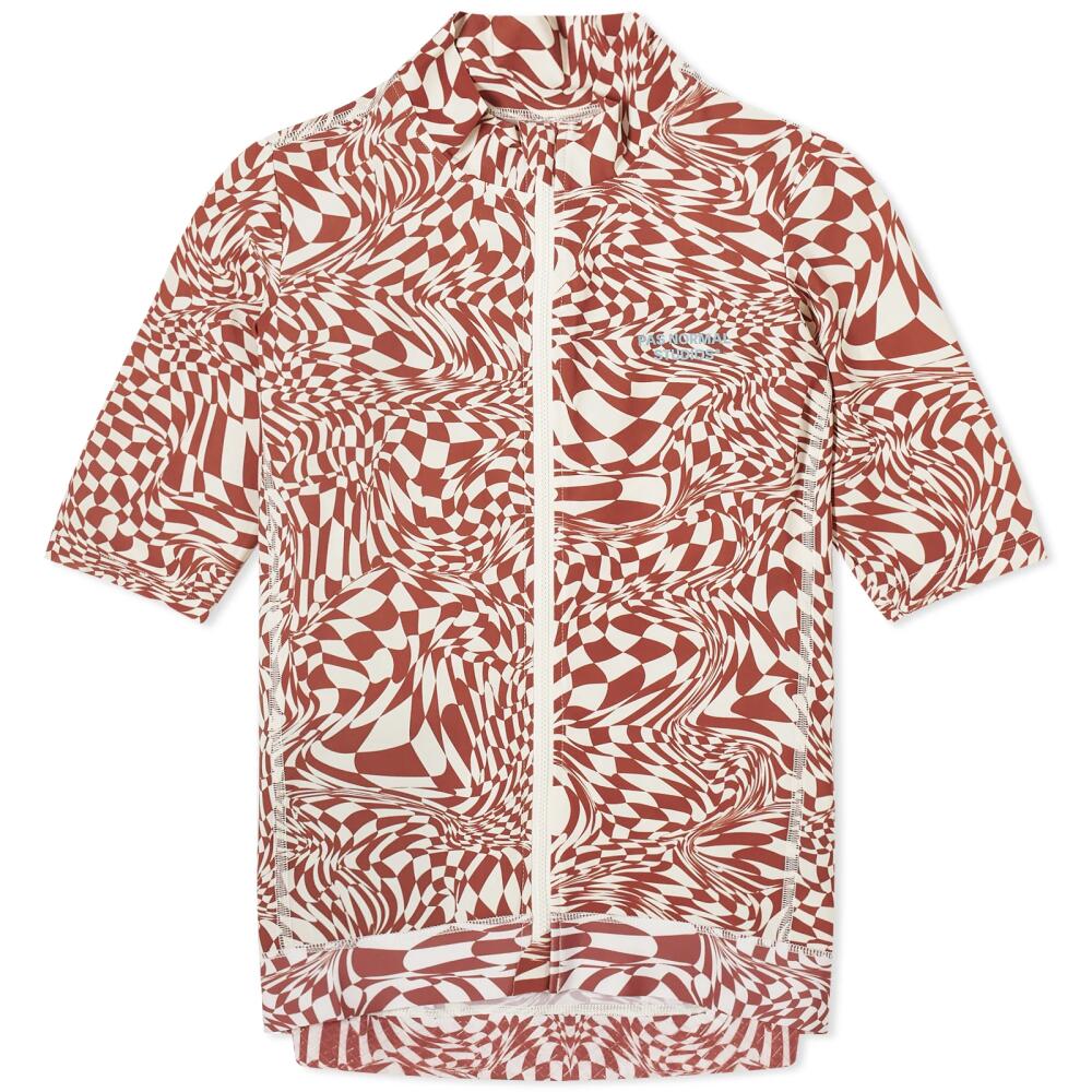 Pas Normal Studios Men's Essential Jersey in Check Brick Cover