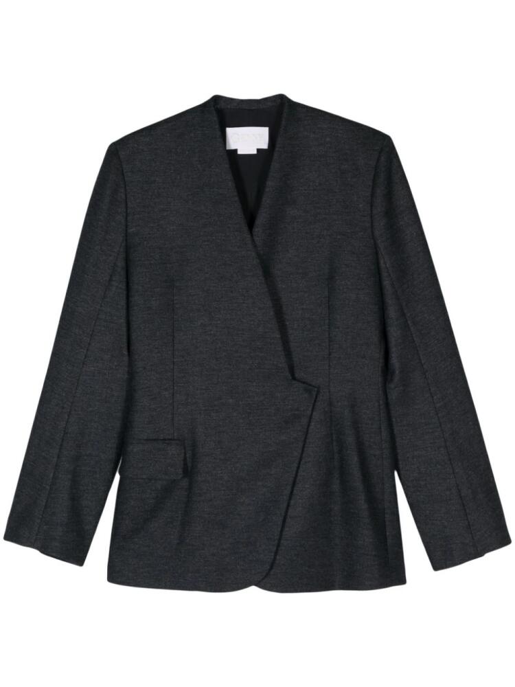 Genny double-breasted blazer - Blue Cover