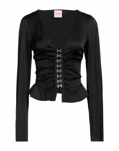 La Semaine Paris Woman Shirt Black Viscose Cover