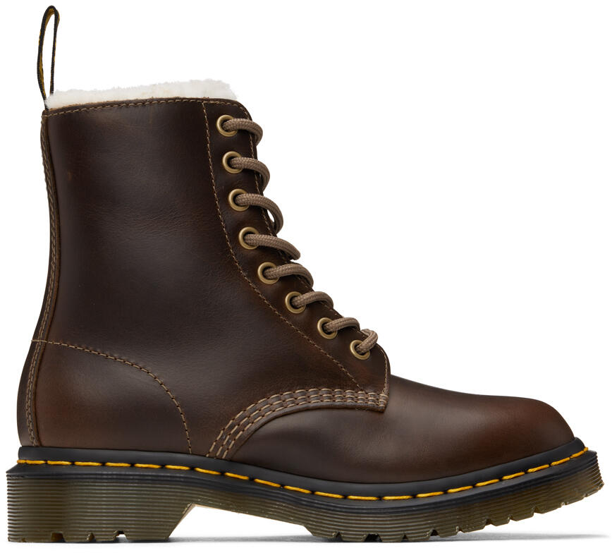 Dr. Martens Brown 1460 Pascal Serena Boots Cover