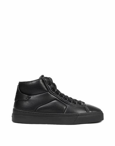 Santoni Santoni Sneakers Woman Sneakers Black Leather Cover