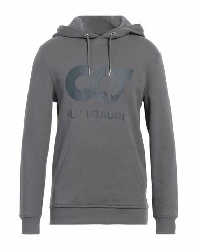 Alphatauri Man Sweatshirt Lead Cotton, Polyester Cover