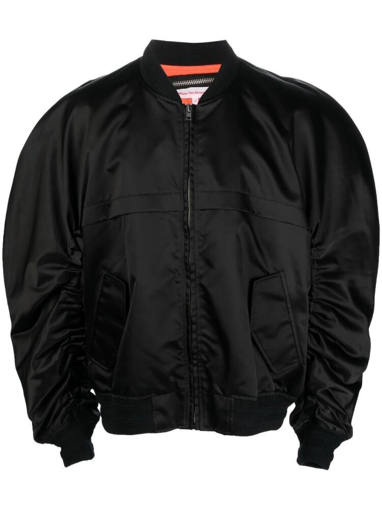 Walter Van Beirendonck Cercle bomber jacket - Black Cover