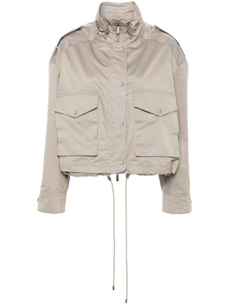 Moorer Kyla-BRC short jacket - Grey Cover