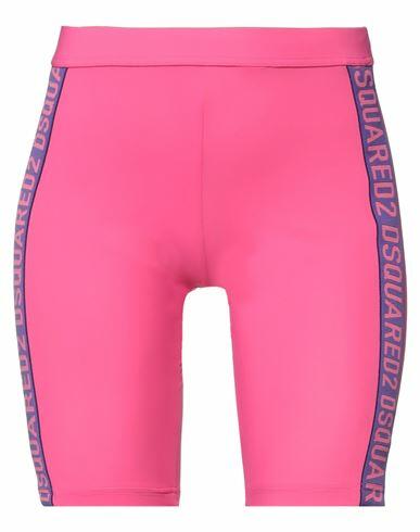 Dsquared2 Woman Leggings Fuchsia Polyamide, Elastane Cover