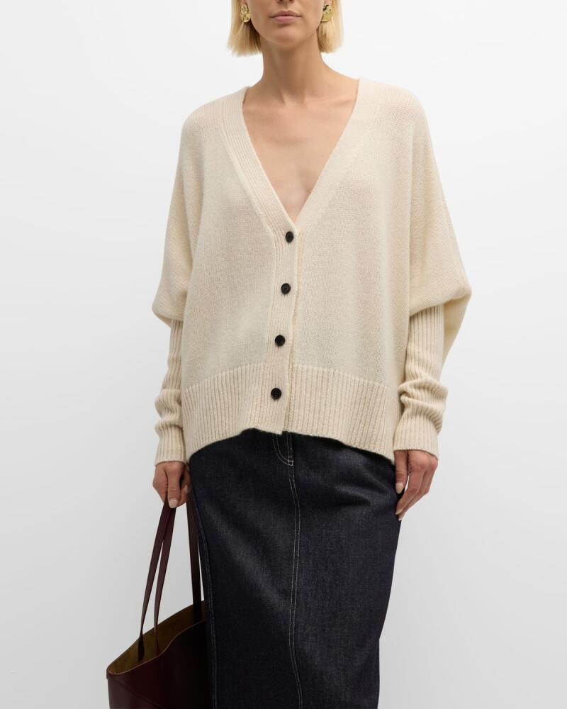 Co V-Neck Cashmere Batwing Cardigan Cover