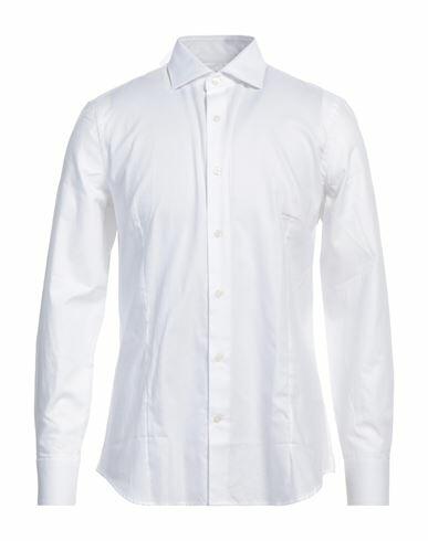 Bagutta Man Shirt White Size 18 ½ Cotton Cover