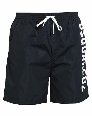 Dsquared2 Man Swim trunks Black Polyamide Cover