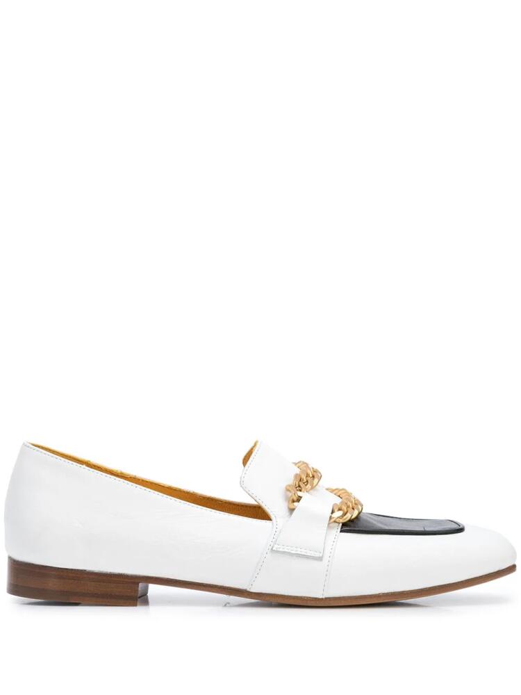 Madison.Maison Gioia flat loafers - White Cover