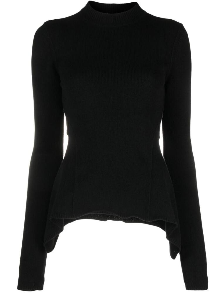 Rick Owens crew-neck long-sleeve jumper - Black Cover