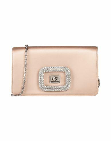 Roger Vivier Woman Cross-body bag Light pink Textile fibers Cover