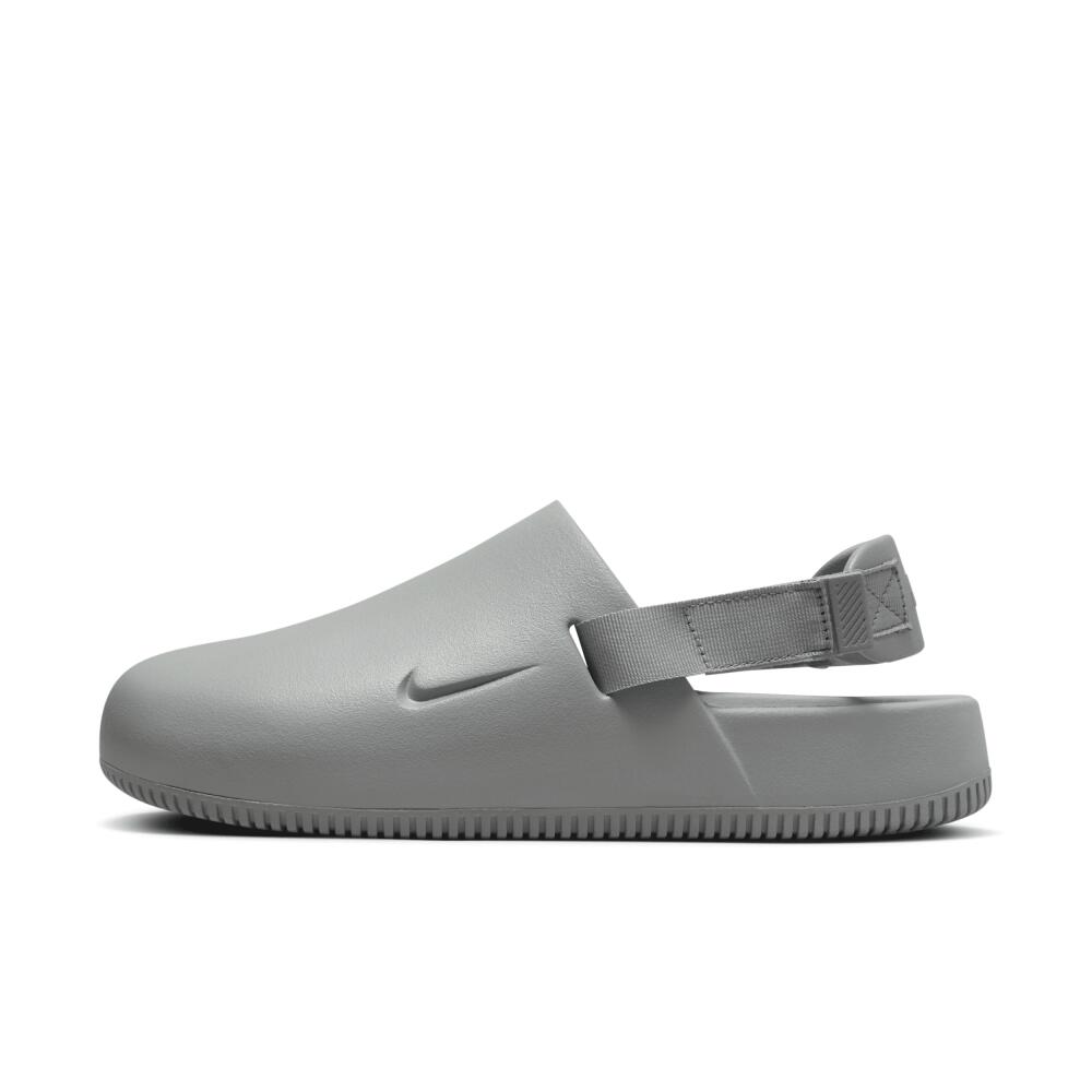 Nike Men's Calm Mules in Grey Cover