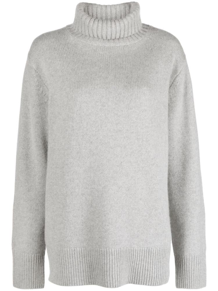 JOSEPH roll-neck cashmere jumper - Grey Cover