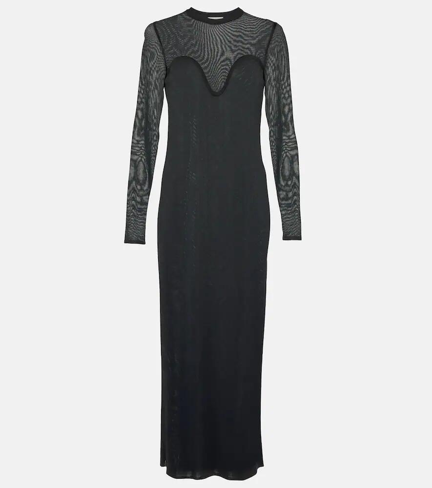 Nina Ricci Mesh semi-sheer maxi dress Cover