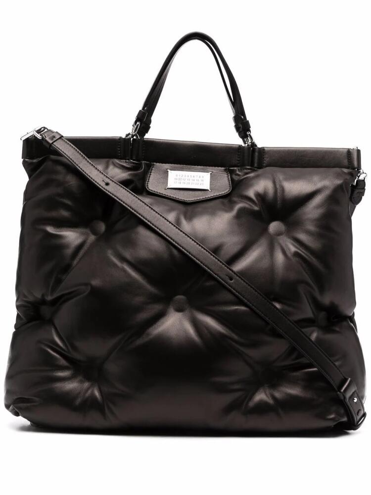 Maison Margiela large Glam Slam tote bag - Black Cover