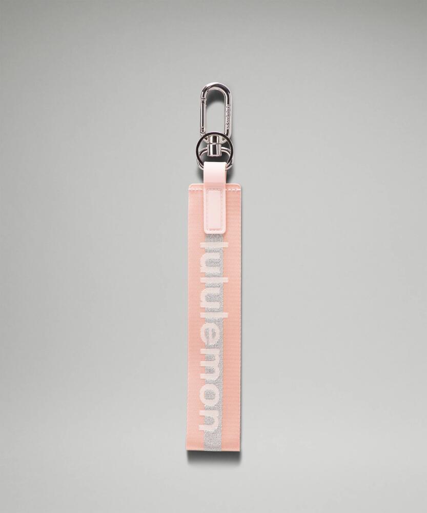 lululemon - Never Lost Keychain - Pink Mist/Silver Cover