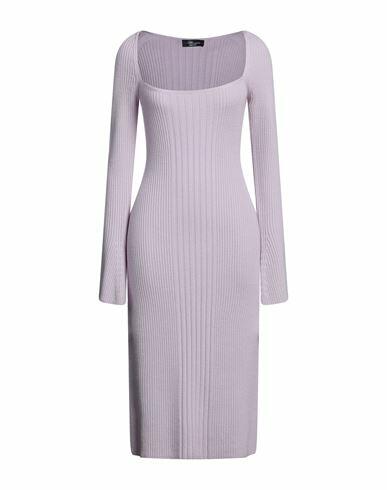 Blumarine Woman Midi dress Lilac Wool Cover