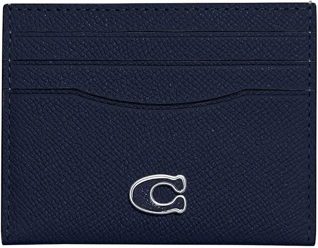 COACH Card Case (Deep Blue) Wallet Handbags Cover