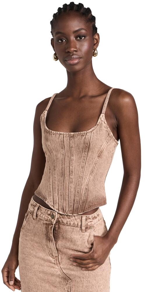 Lioness Capri Corset Top Tan Wash Cover