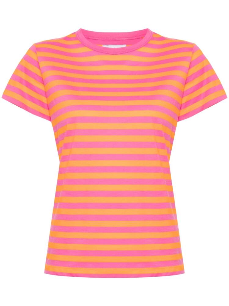 agnès b. Brando striped t-shirt - Pink Cover