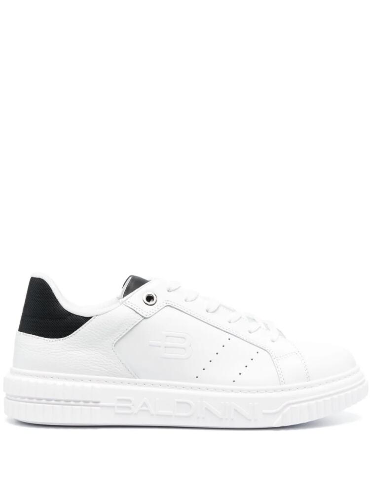 Baldinini two-tone low-top sneakers - White Cover