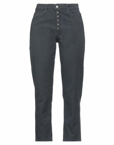 Roÿ Roger's Woman Jeans Grey Cotton, Elastane Cover