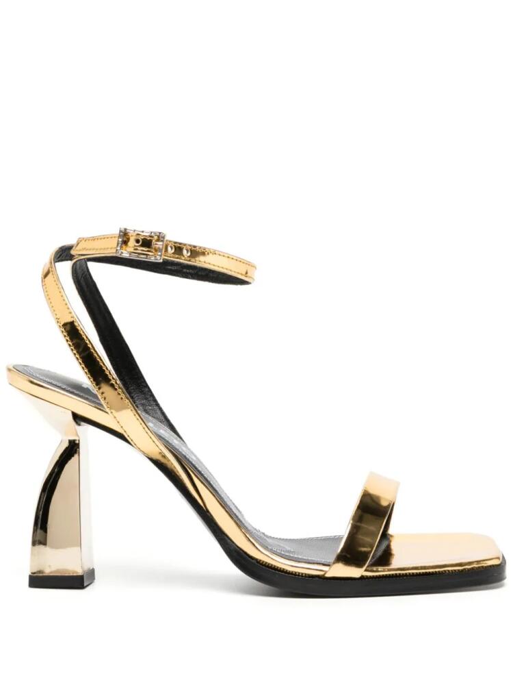 Nodaleto Angel E 90mm metallic sandals - Gold Cover