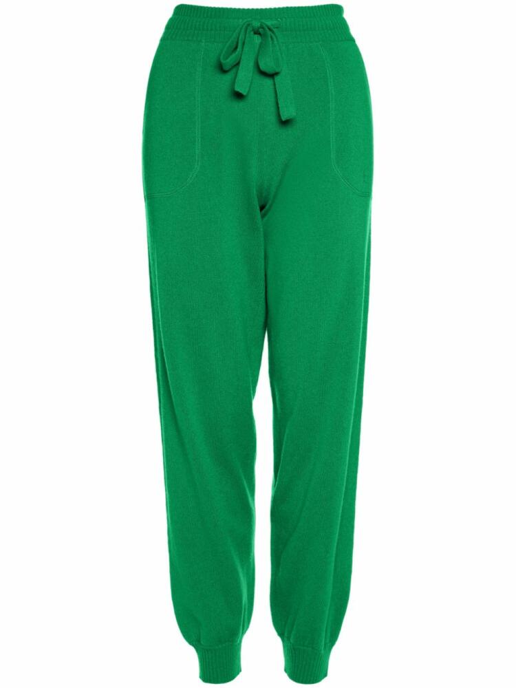 ERES Star knitted track pants - Green Cover