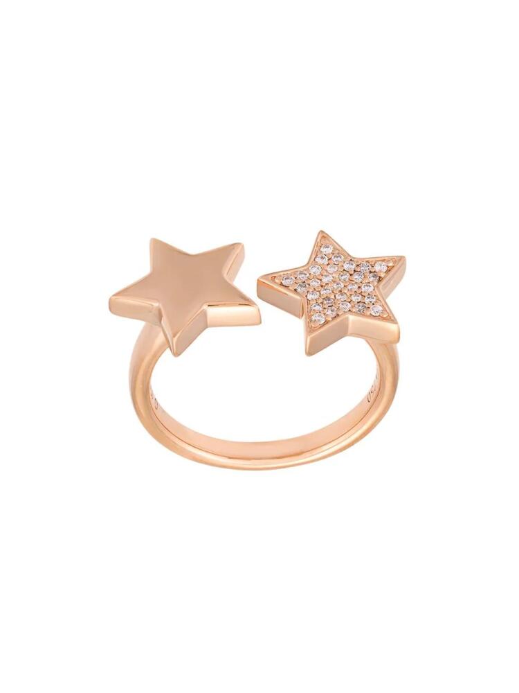 ALINKA 'Stasia' double star diamond ring - Metallic Cover