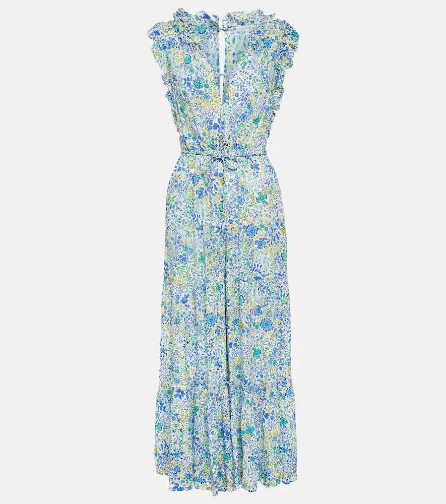 Poupette St Barth Belene floral wide-leg jumpsuit Cover