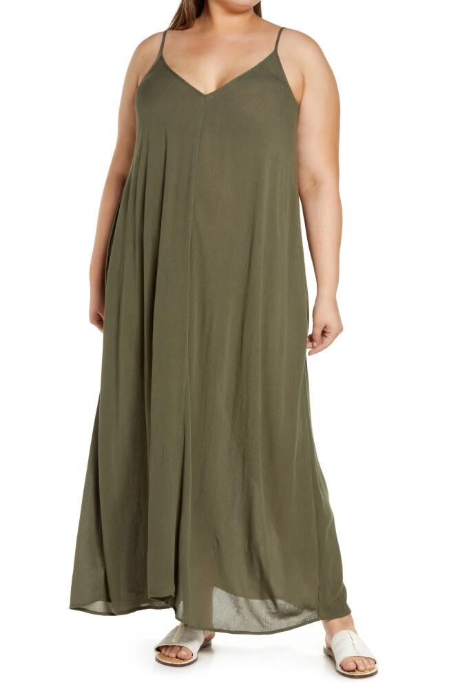 Treasure & Bond Woven Favorite Slipdress in Olive Sarma Cover