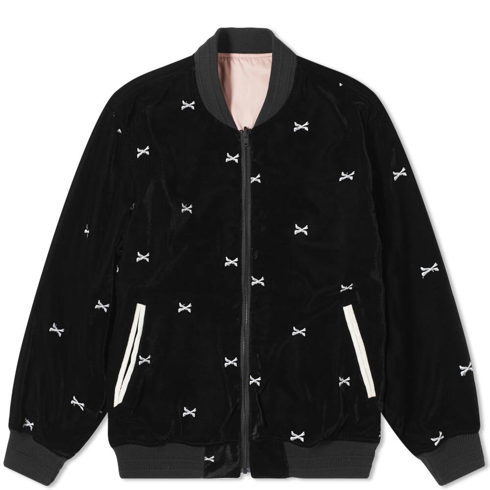 WTAPS Men's 12 Bones Reversible Bomber Jacket in Black Cover