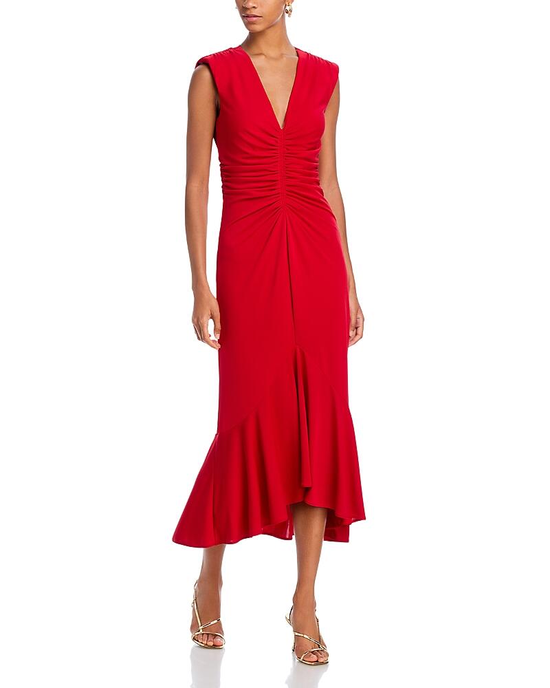 Cinq a Sept Dianne Cap Sleeve Midi Dress Cover