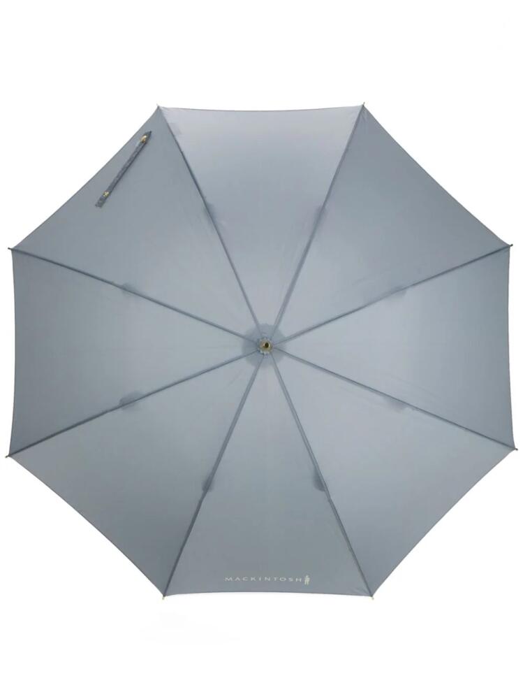 Mackintosh Heriot Whangee-handle umbrella - Grey Cover