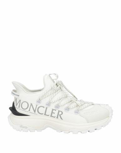 Moncler Woman Sneakers Ivory Textile fibers Cover