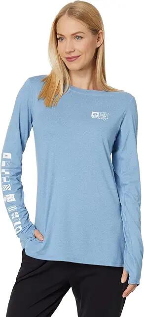 Salty Crew Thrill Seekers Crew Sunshirt (Marine Blue) Women's Clothing Cover